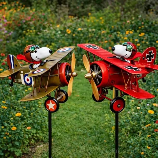 SNPY USA Pilot 250th Edition Garden Windmill - View 4