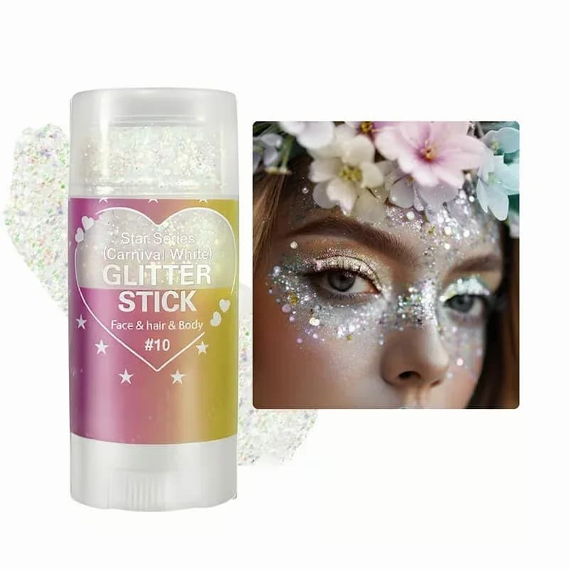 Star Series Chunky Body Glitter Stick, Color Mixing - View 6