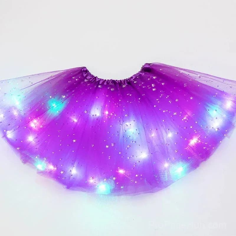 Princess Glow LED Skirt – Soft Safe Stretchy - View 16