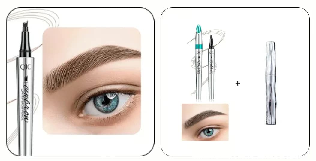 3D Waterproof Eyebrow Pencil, Light Brown, 2-Pack - View 19