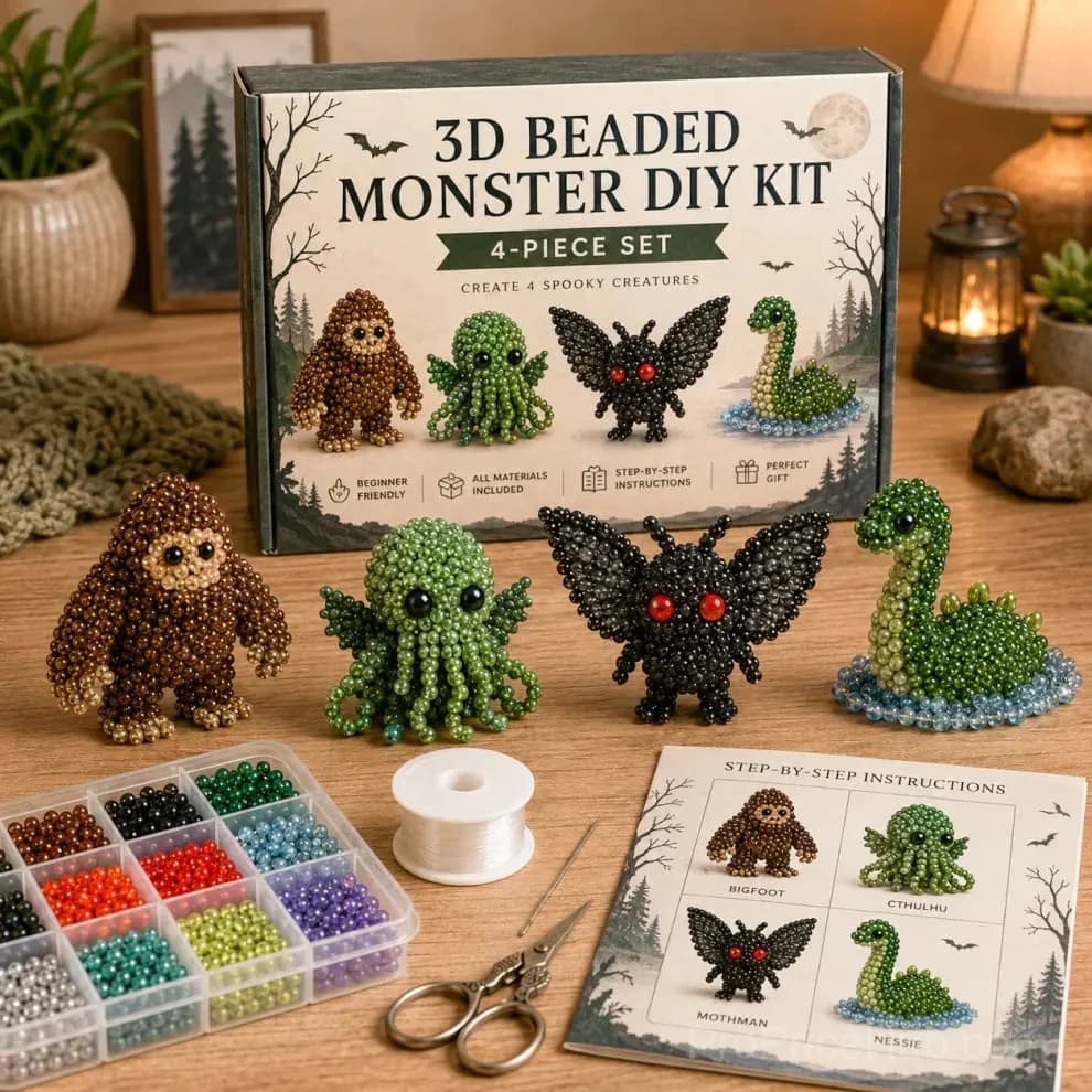 Petite 3D Beaded Animal DIY Craft Kit - View 4