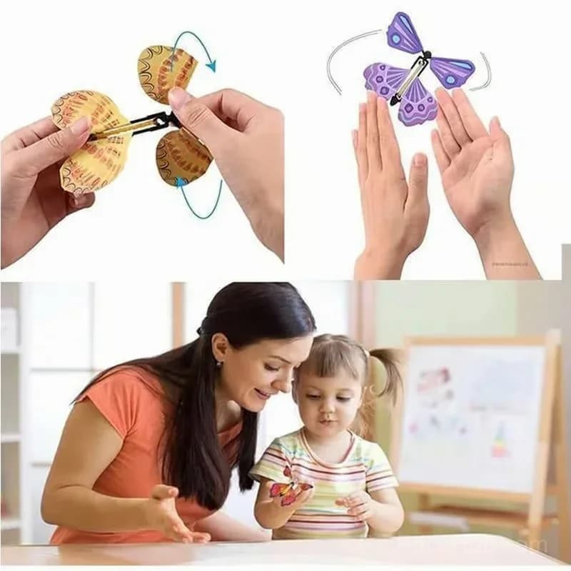 Magic Flying Butterfly Novelty 5-Piece Set - View 4