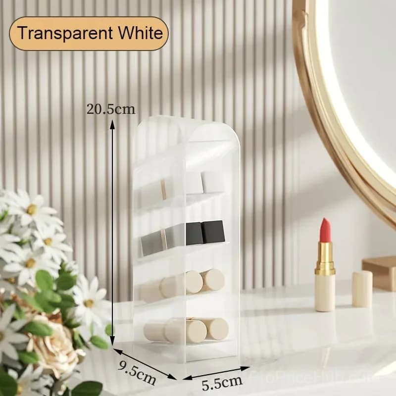 Sliding Lid Toothbrush Organizer, White - View 12