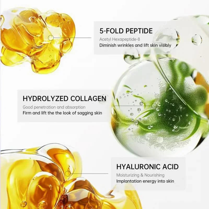 Roller Massage Neck Cream with Collagen and Hyaluronic Acid - View 7