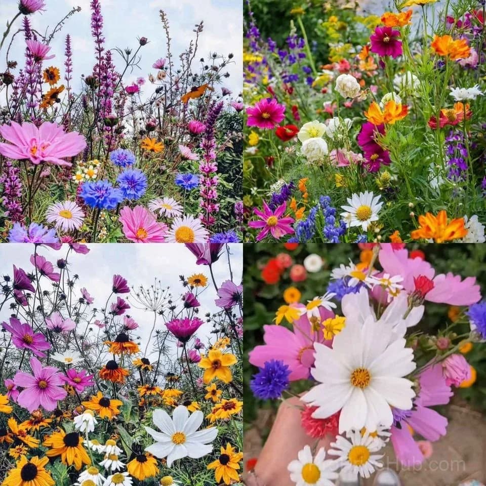 All-Season Mixed Perennial Flower Seeds – 90+ Varieties for Continuous Blooms - View 10