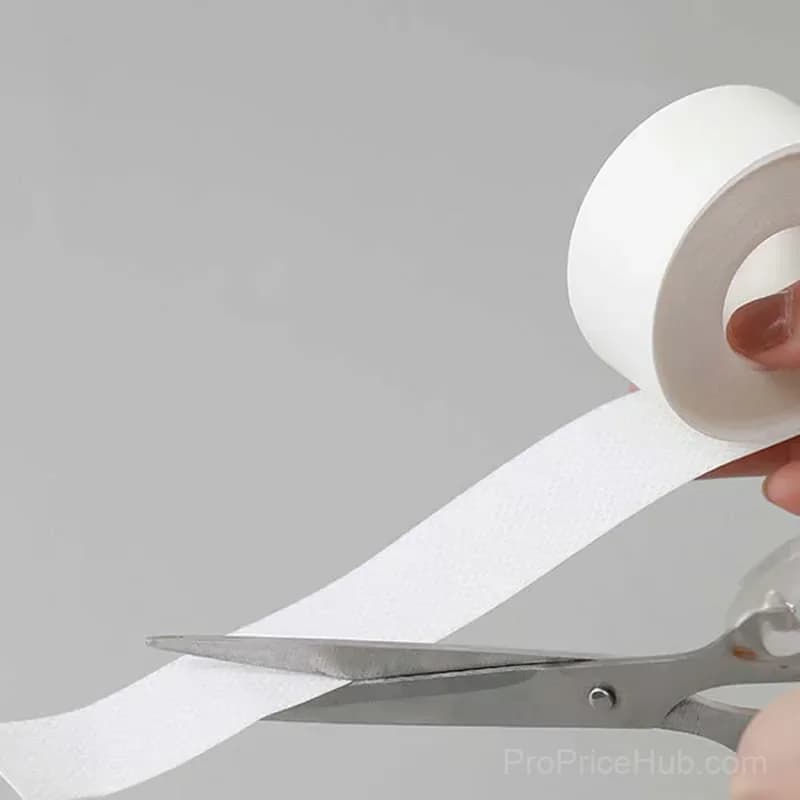 Invisible Disposable Collar & Cuff Liner Tape, White, 3m x 2.5cm - View 5