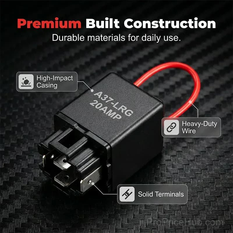 Automotive Relay Tester and Bypass Jumper Set, Black - View 6