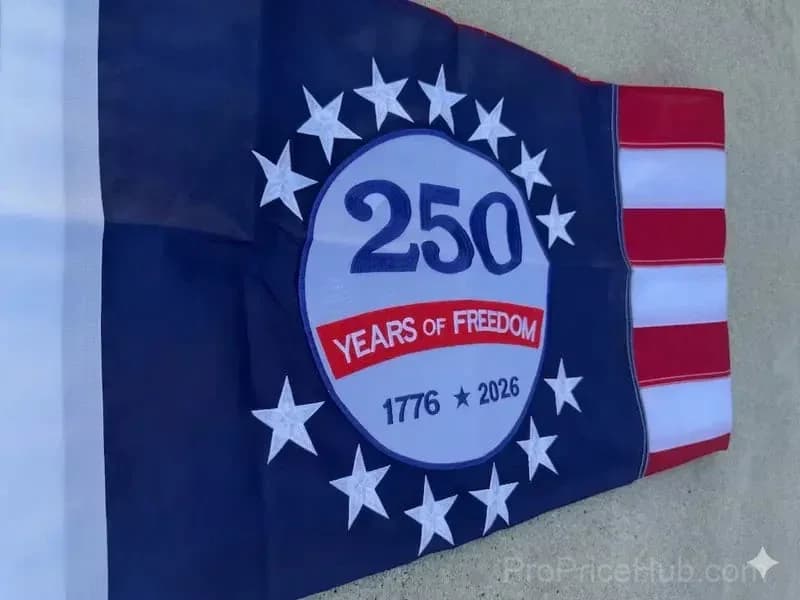 250th Anniversary Commemorative USA Flag (1776–2026) - View 6