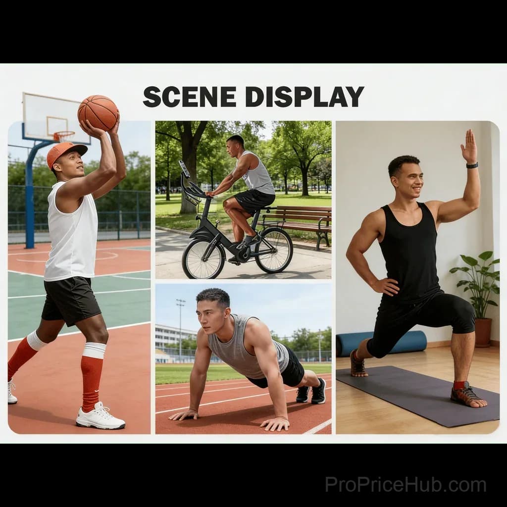 Men's Wide Strap Ribbed Activewear Tank Top - View 6