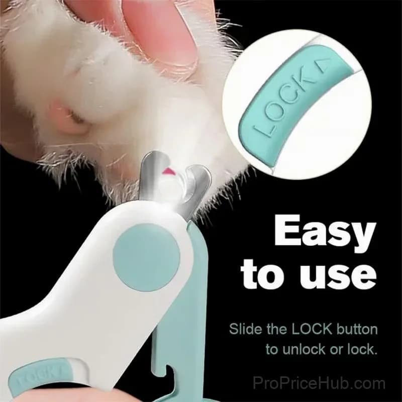 Blue LED Pet Nail Clipper for Grooming - View 4