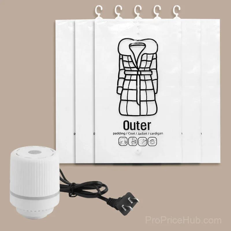 Vacuum Storage Bags for Space-Saving Organization - View 12