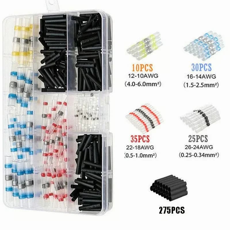Waterproof Solder Wire Connector Set, 50-Piece - View 5