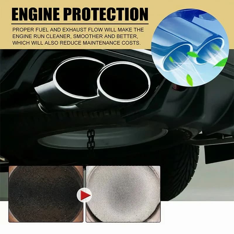 Catalytic Converter & Fuel System Cleaner, 2 Bottles - View 7