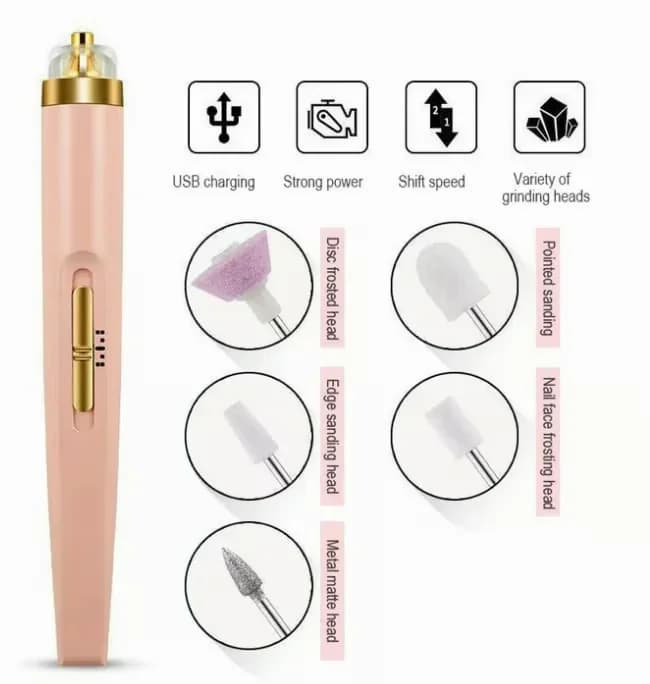 GLAMICS Electric Professional Manicure Nail Machine Set - View 10