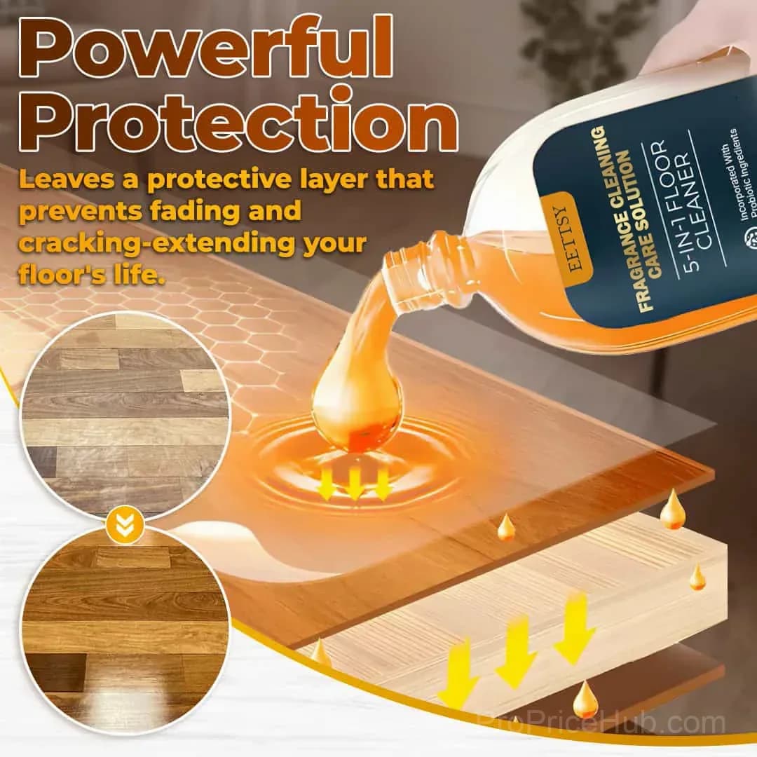 5-in-1 Floor Cleaner - Fast-Drying, Antibacterial, Eco-Friendly Solution - View 7