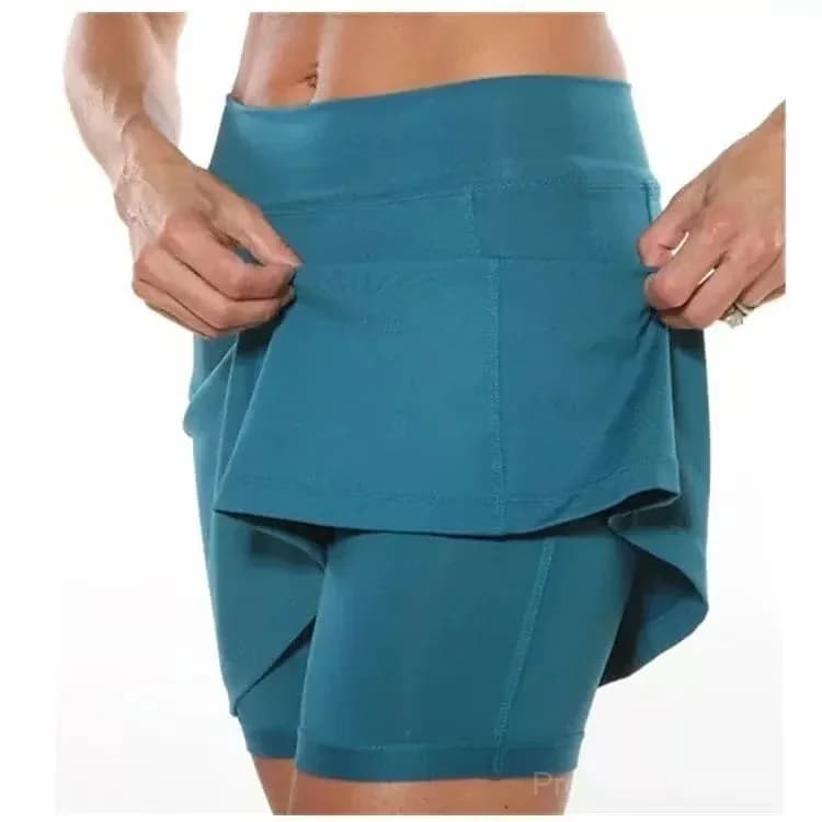 Anti-Chafing Active Skort, Black, Size S (UK 2-4) - View 5