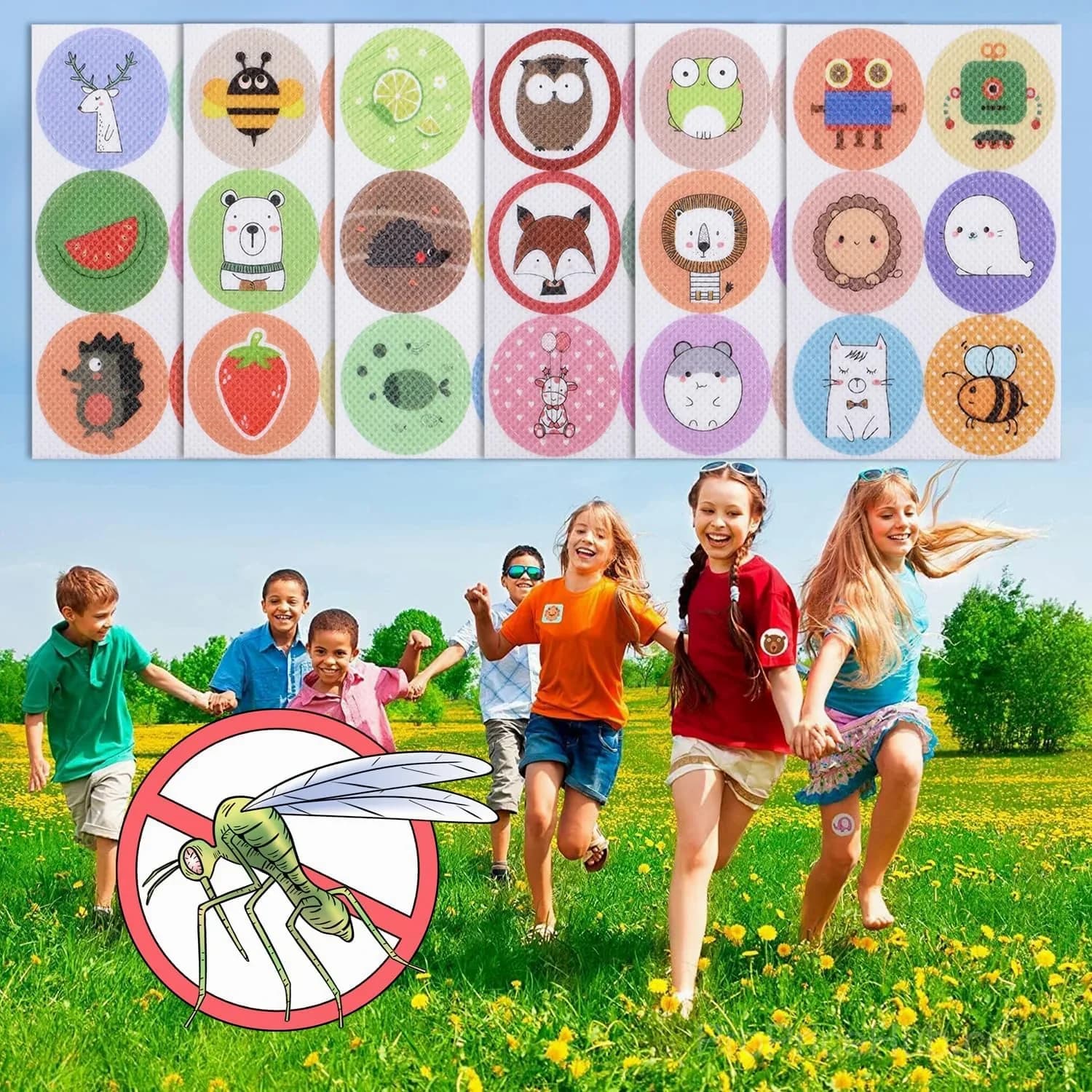 Mosquito Repellent Patches for Kids & Adults – 12-Hour, 1 Sheet - View 8
