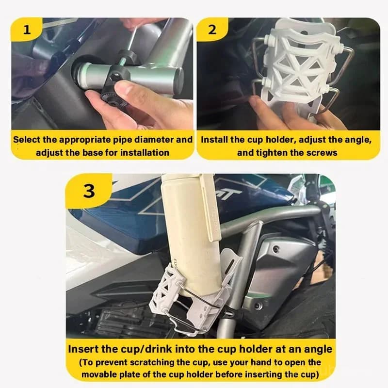 Self-Adjusting Cup Holder for Vehicle Accessories - View 12