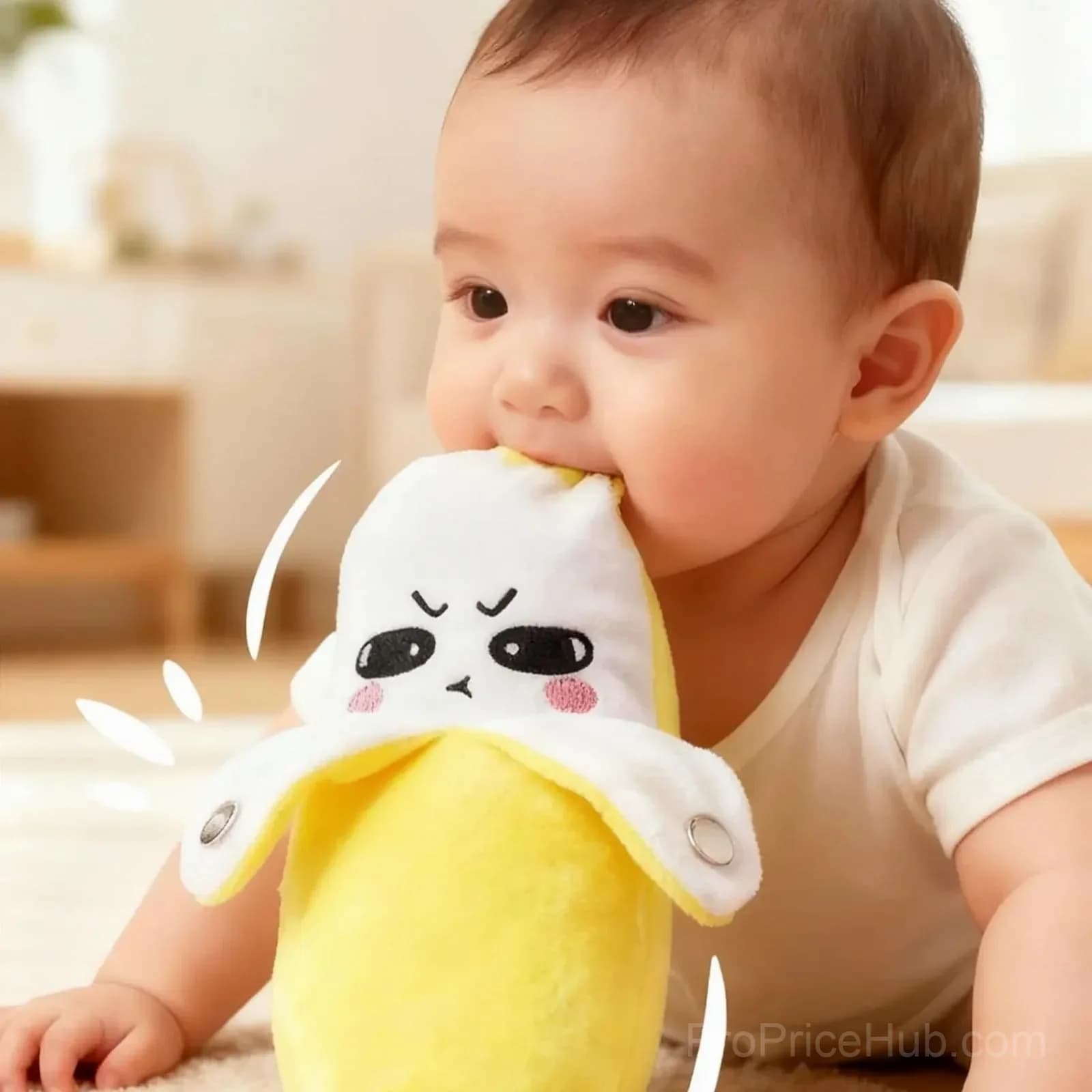 Interactive Music Plush Fruit Toy Set - View 7
