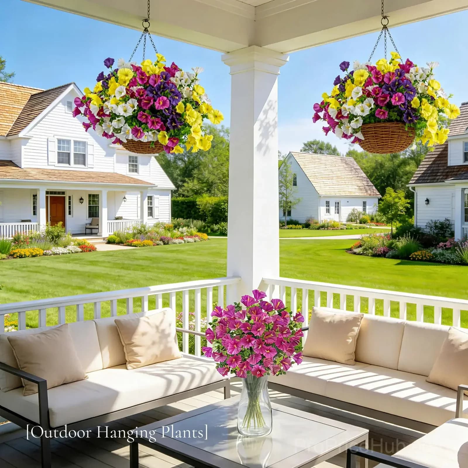UV Resistant Artificial Petunias Flowers - View 10