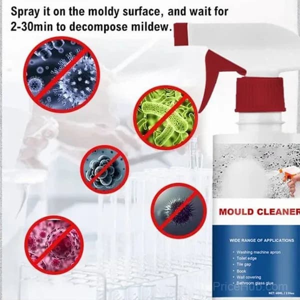 Mildew Cleaner Foam - Heavy-Duty Cleaning Spray - View 3