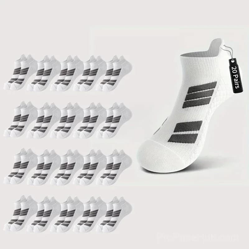 Unisex Low-Cut No-Show Sports Socks - View 10
