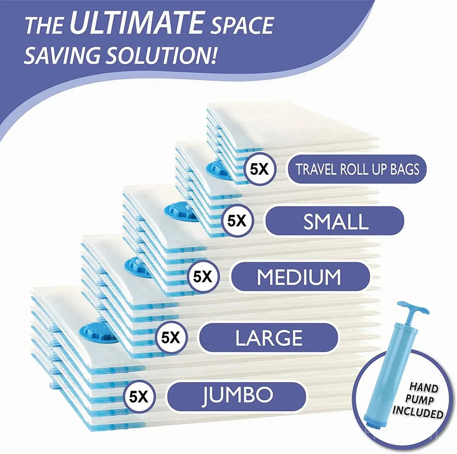 Lightweight Travel Vacuum Storage Bags - View 7