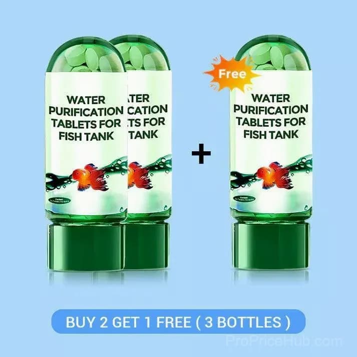 Aquarium Water Purification Tablets, 35-Count Bottle - View 10