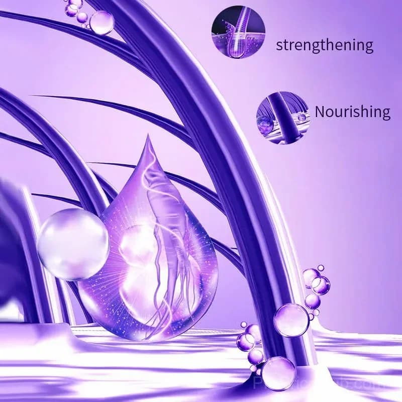 Purple Keratin Hair Mask for Blonde, Silver & Gray Hair, 100g - View 8