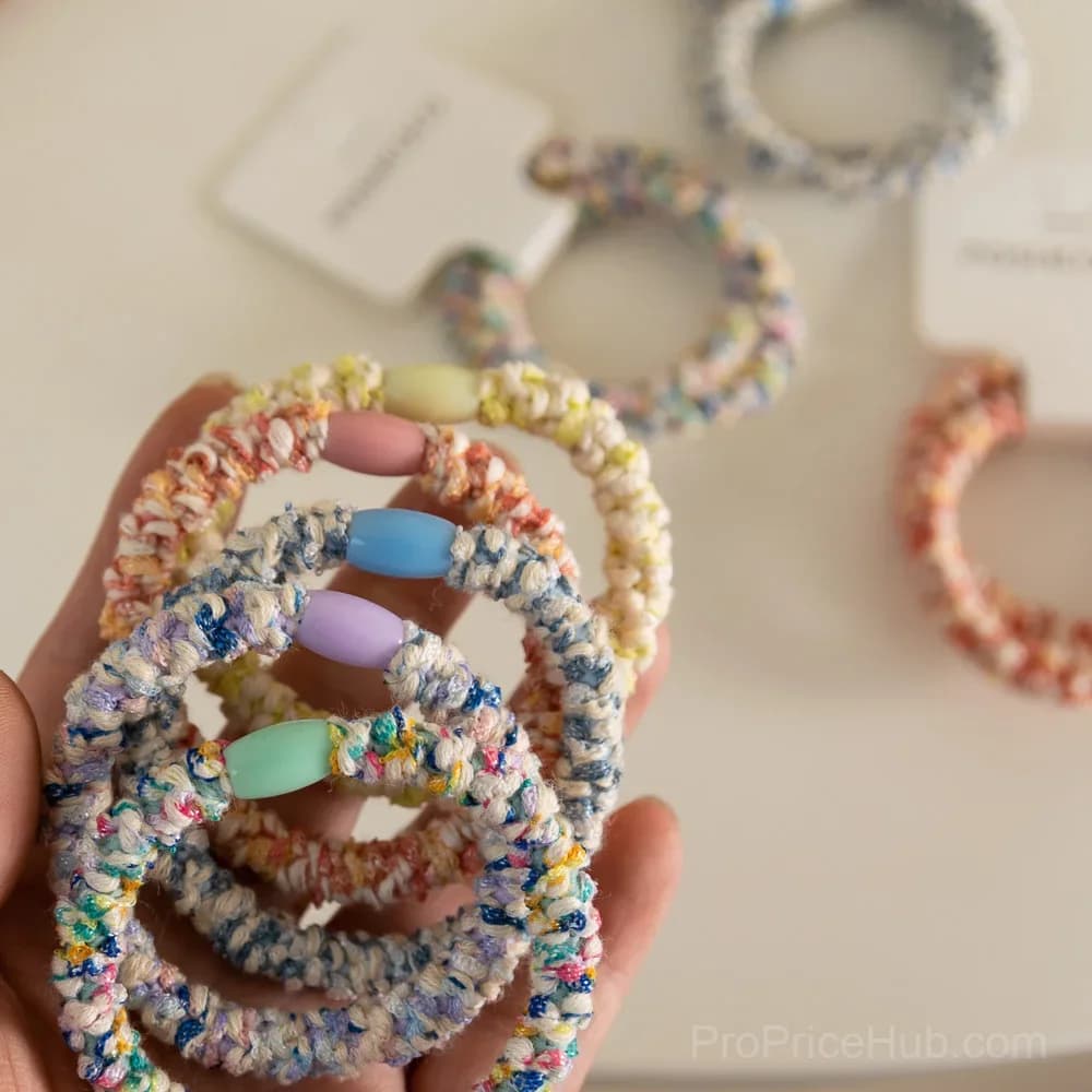 Hair Tie Bracelet Ponytail Holders - View 6