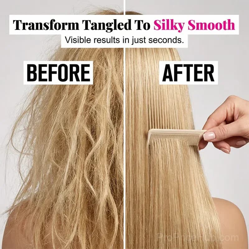 Wig Straightening & Smoothing Spray, 50 mL - View 3