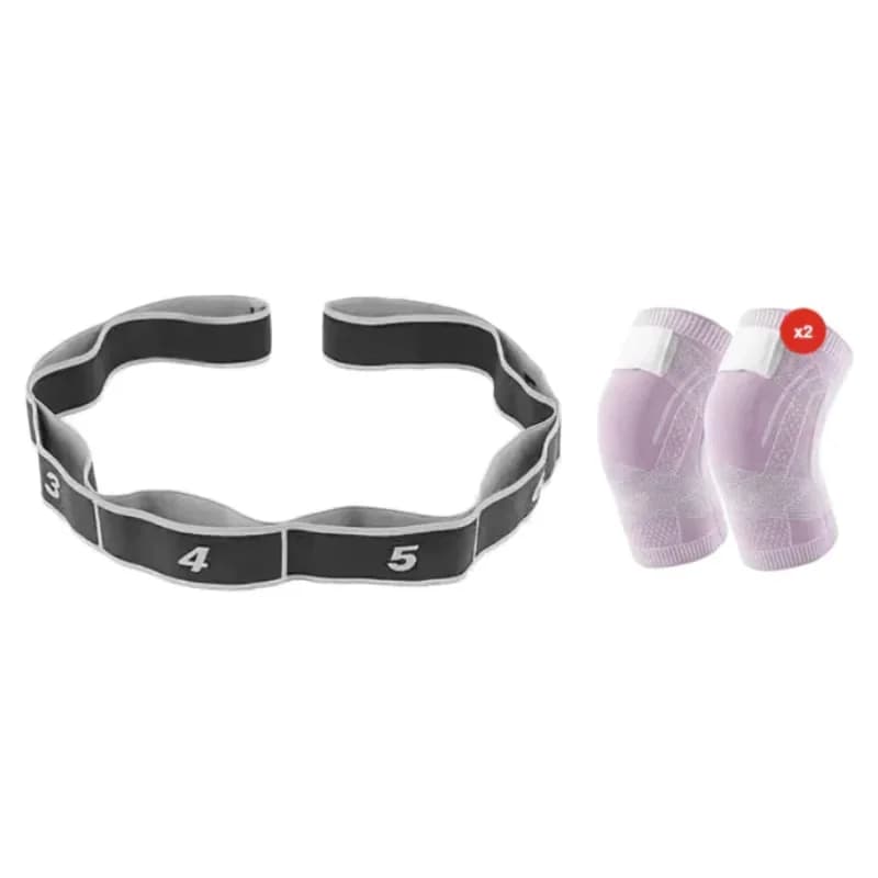 Resistance Band for Fitness and Yoga, Red, No Rear Strap - View 35