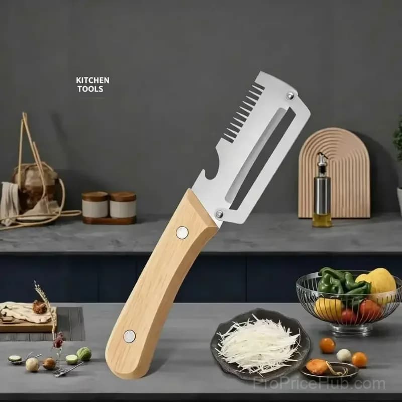 Multi-Function Vegetable Peeler - Kitchen Cutter & Prep Tool - View 5
