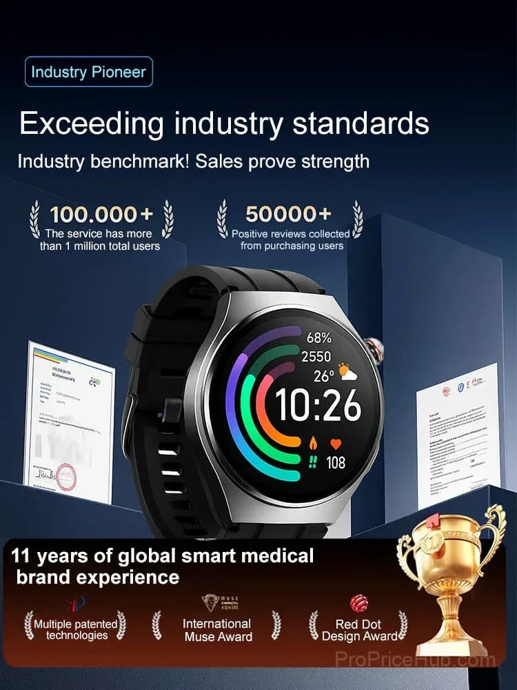Flagship Smartwatch with 24/7 Health Monitoring - View 7