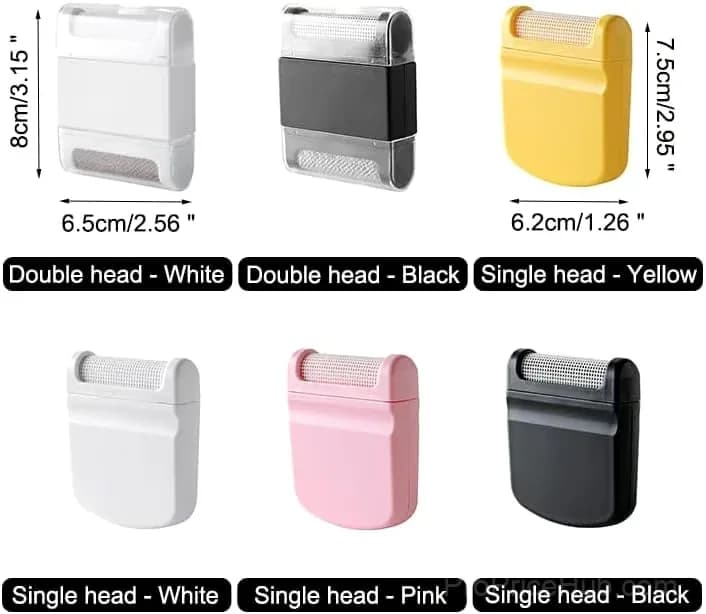 Manual Lint Remover & Pilling Shaver, Single Head White, No Lid - View 15