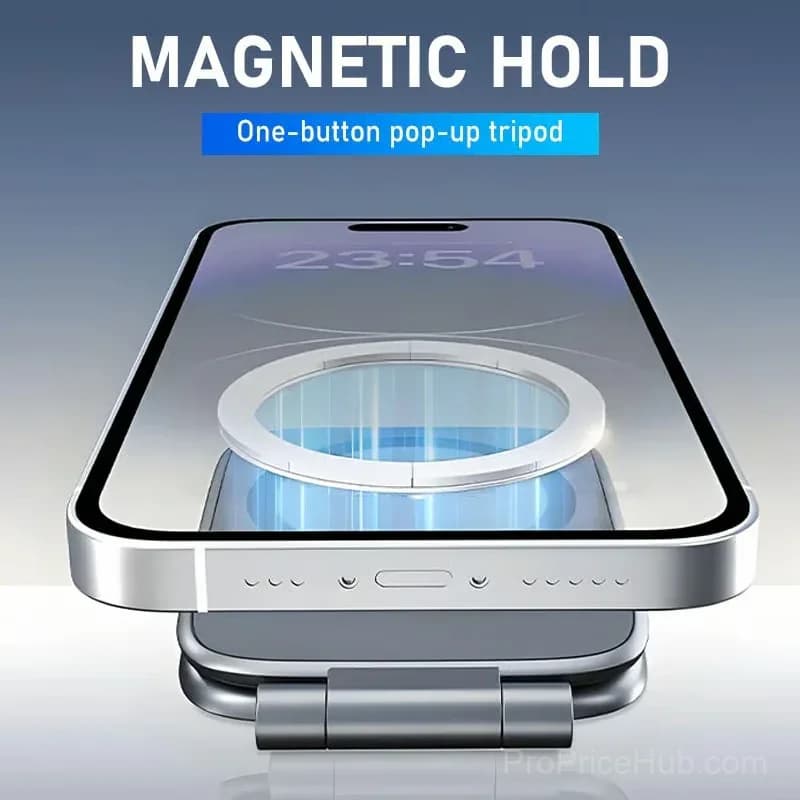 Magnetic Strong-Hold Phone Mount, Black - View 9