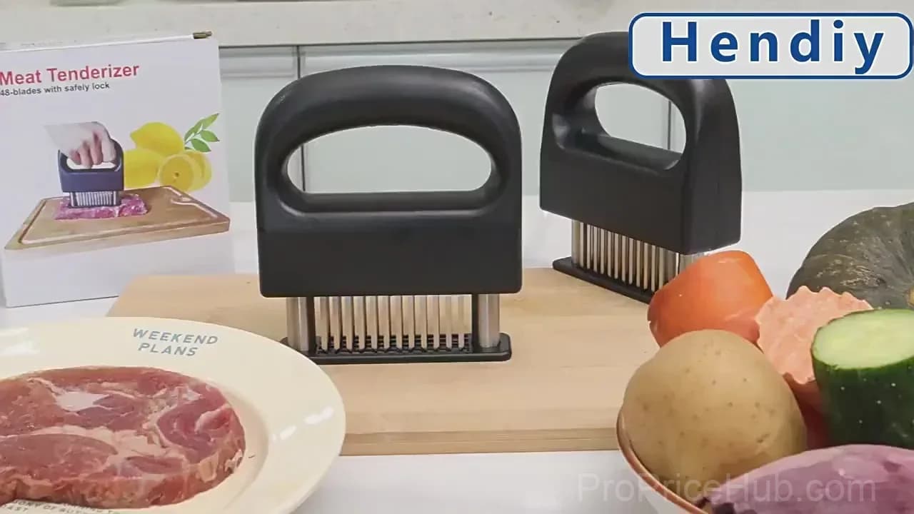Portable 48-Pin Spring Meat Tenderizer for Kitchen - View 18