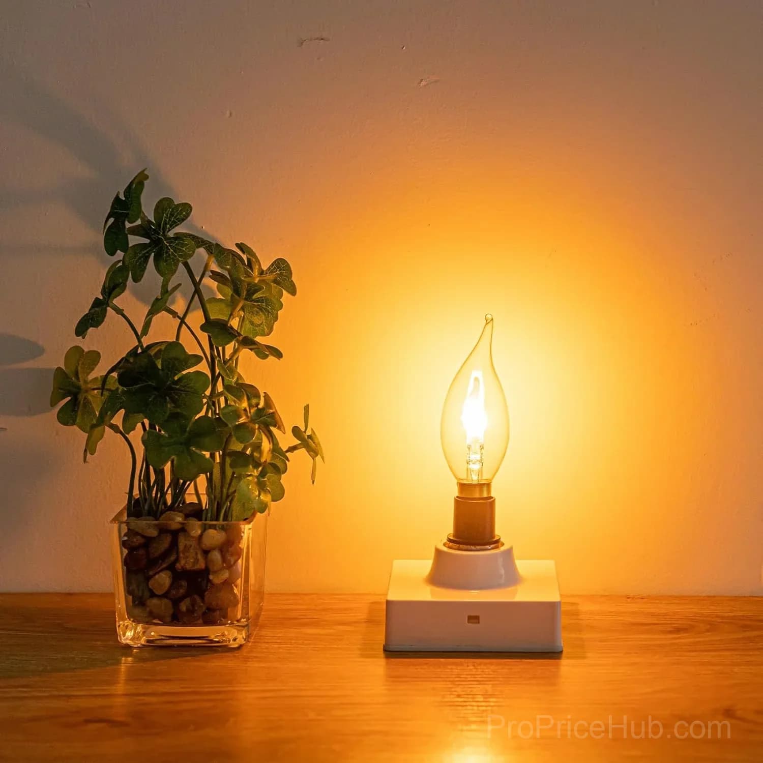 LED Flickering Flame Decorative Light Bulb, 1 Pack - View 3