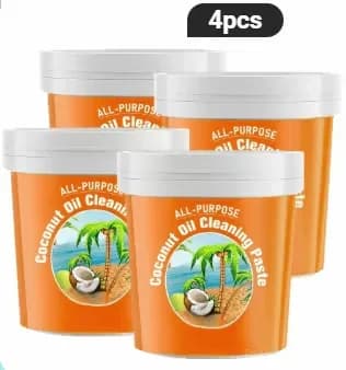 Multi-Purpose Coconut Oil Cleaning & Polishing Paste, 280g - View 10