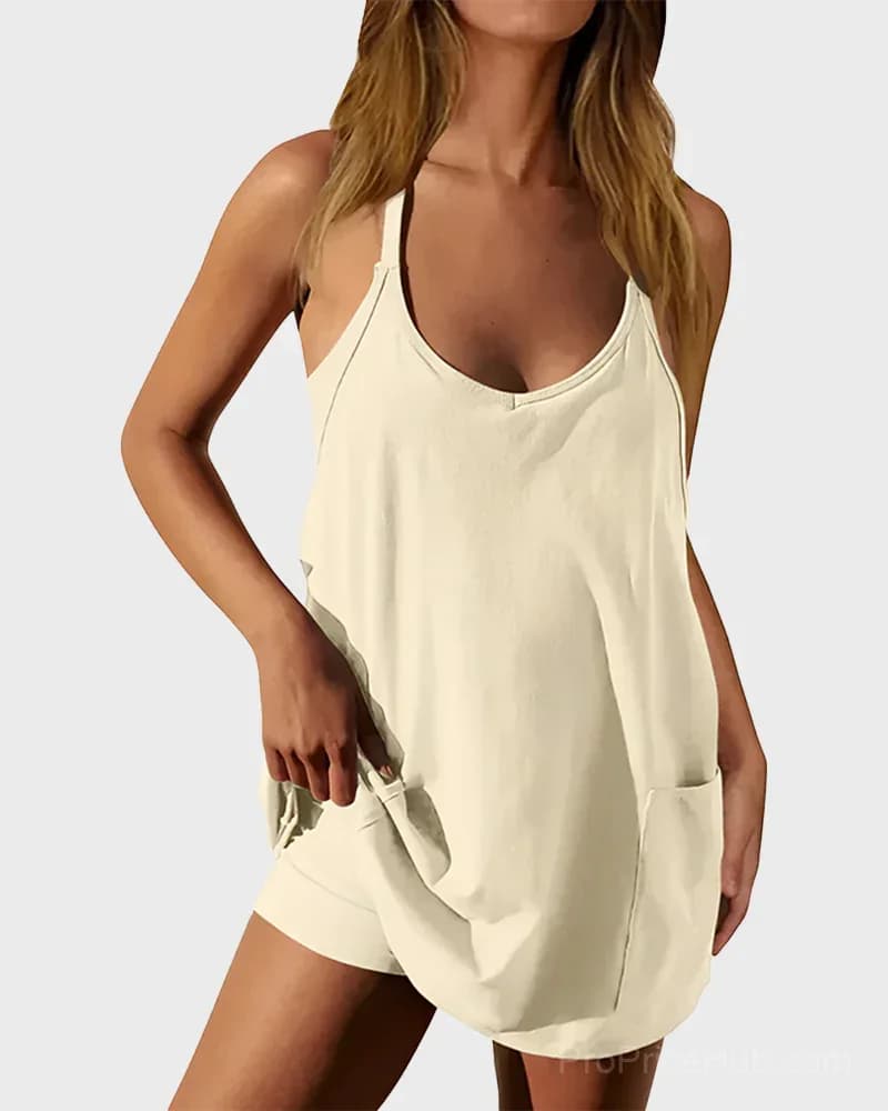 Women's Summer Sleeveless Dress - View 18