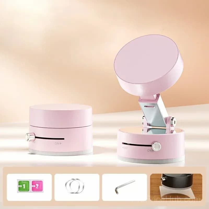Black Vacuum Suction Magnetic Holder Mount - View 3