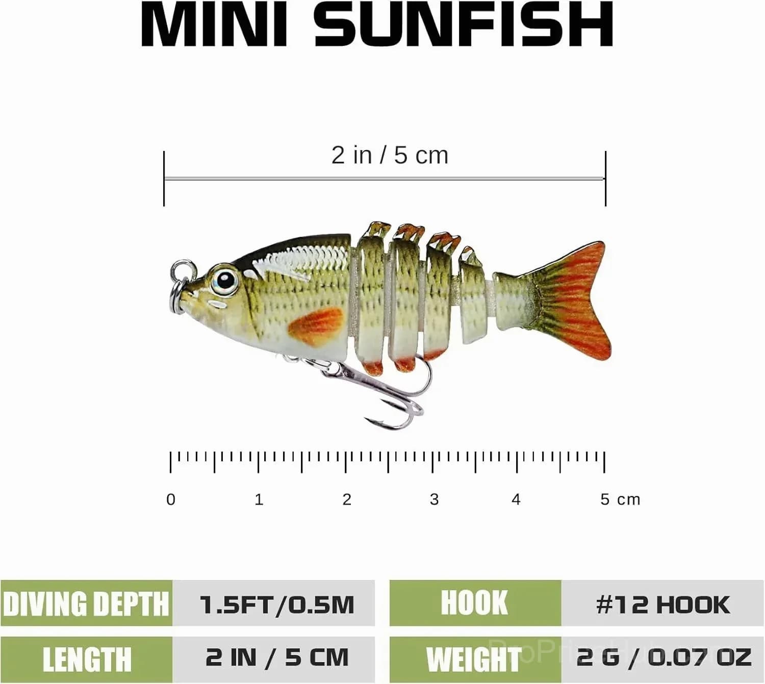 Lifelike Fishing Lures for Freshwater and Saltwater - View 4