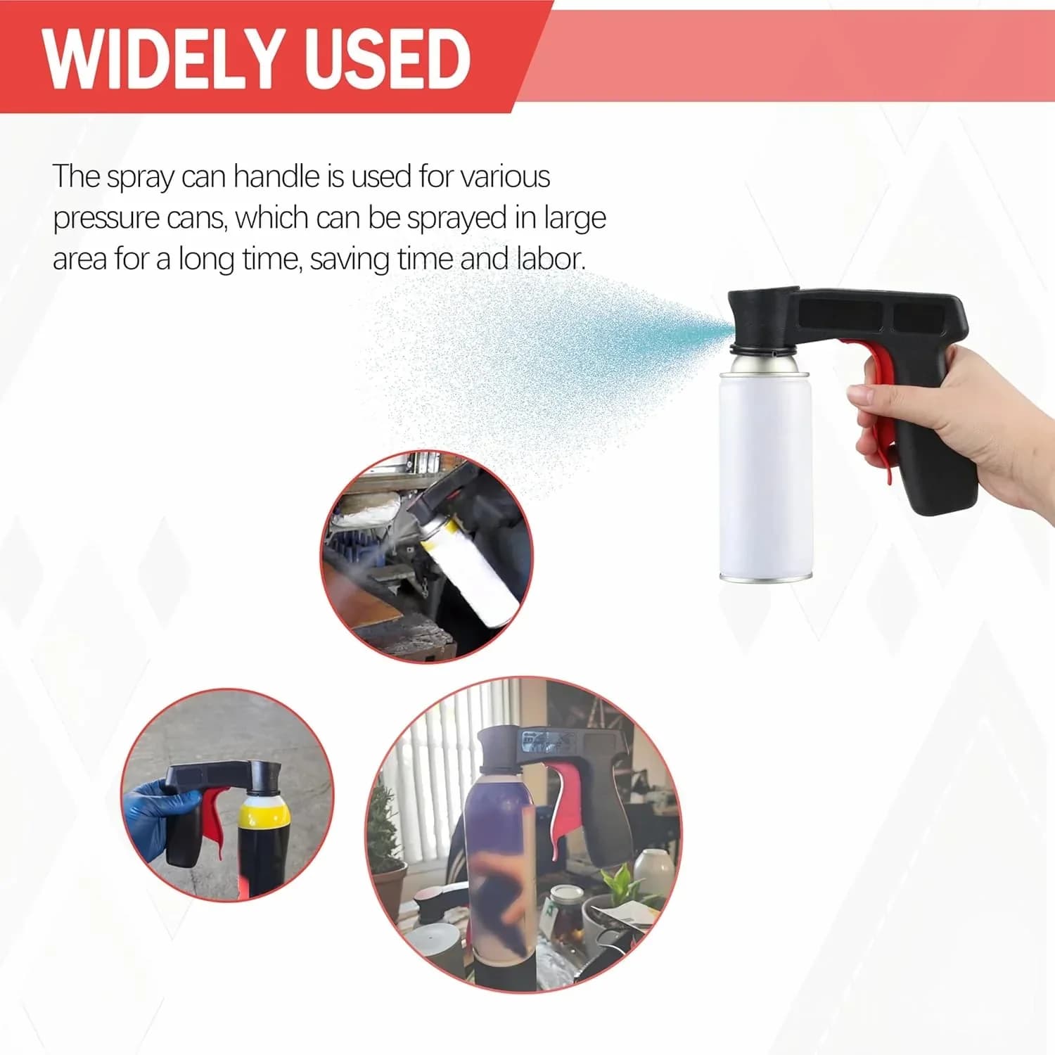 Universal Aerosol Spray Can Trigger Handle Grip for Painting - View 4