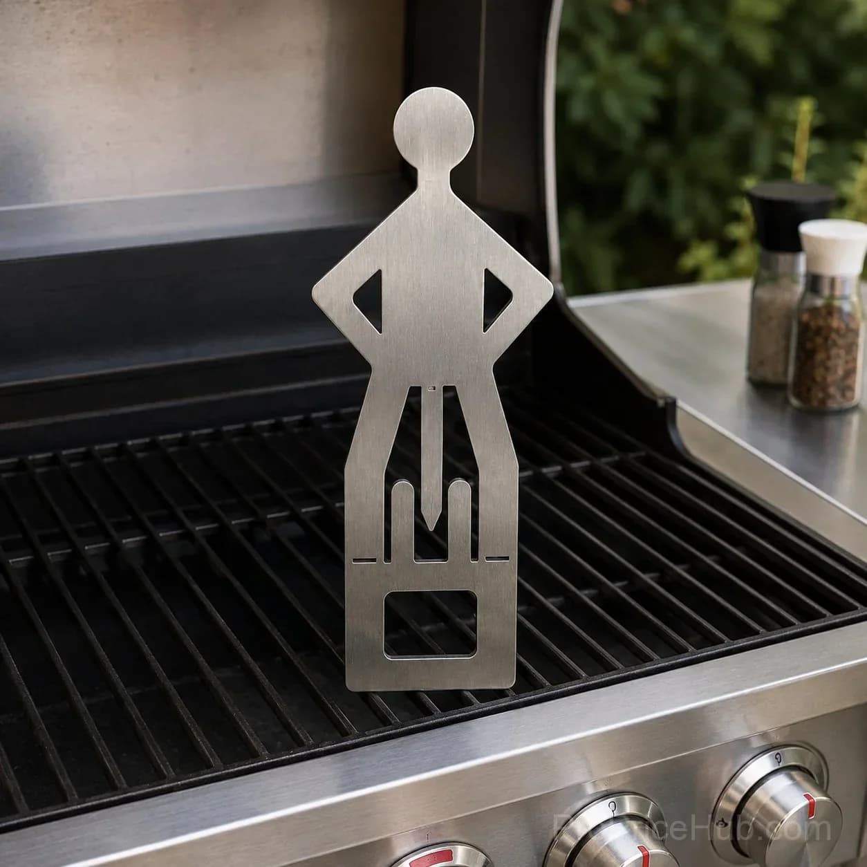 The Grill King – Novelty Sausage Grilling Tool - View 13