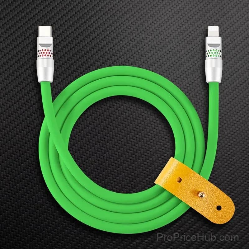 100W Fast Charging Cable with RGB Glow - View 41
