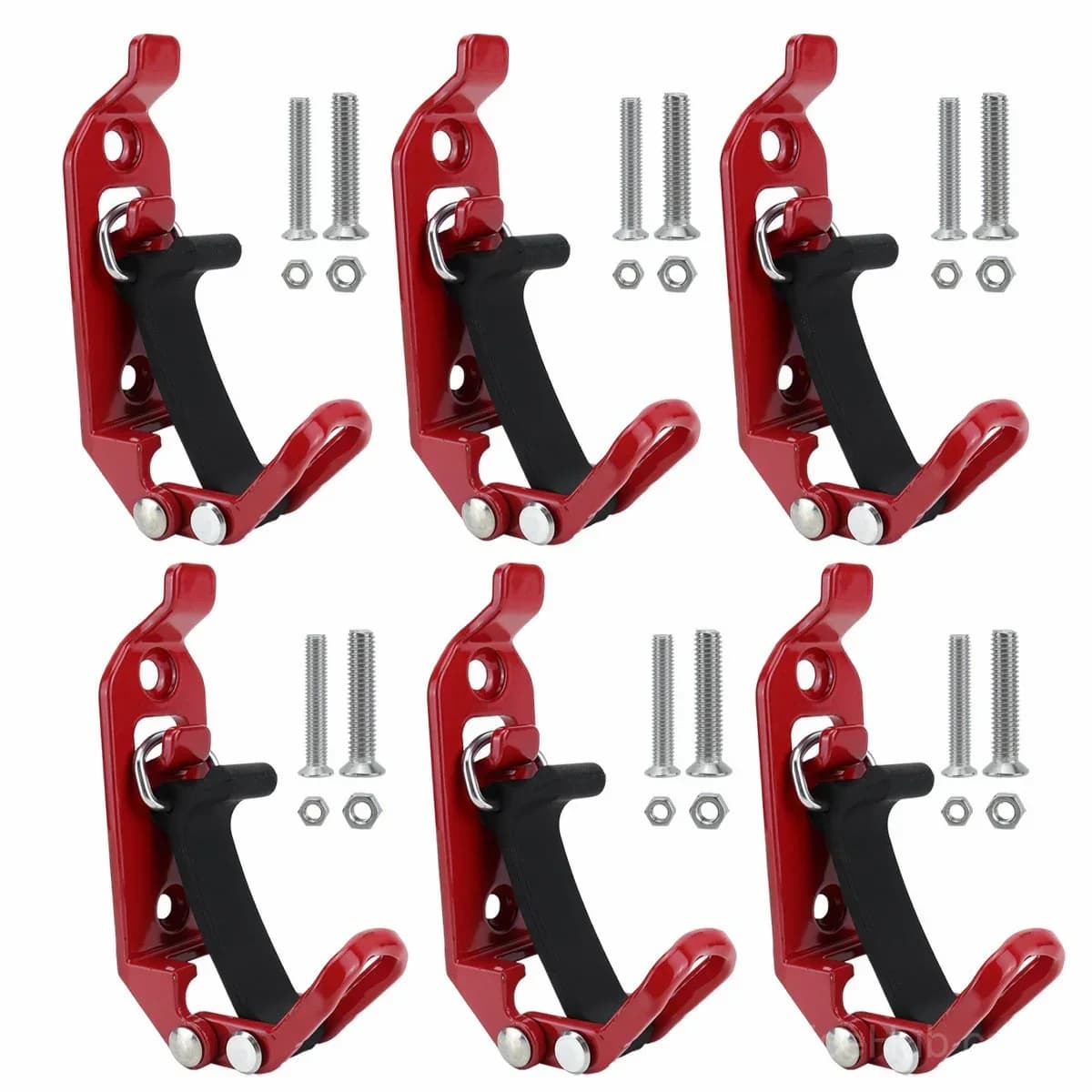 Heavy Duty Metal and Rubber Shovel Mount Kit for Garage Storage - View 10