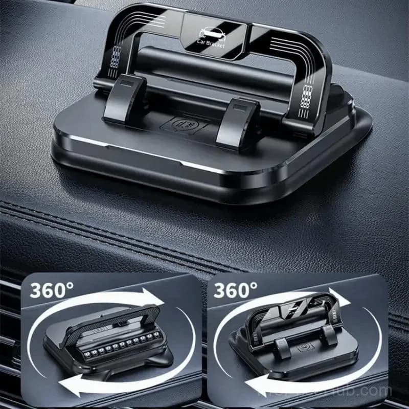 Foldable Silicone Parking Plate Phone Holder - View 7