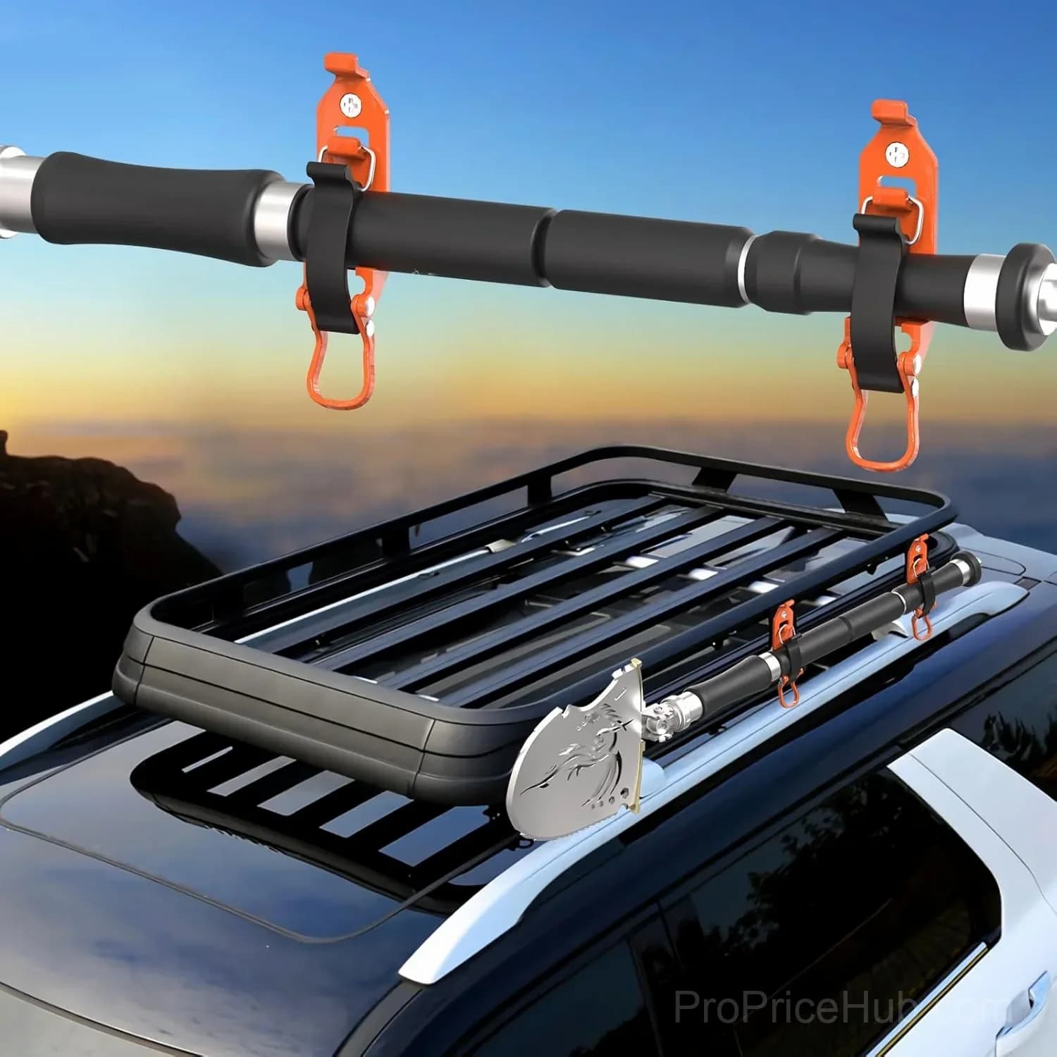 Heavy Duty Metal and Rubber Shovel Mount Kit for Garage Storage - View 8