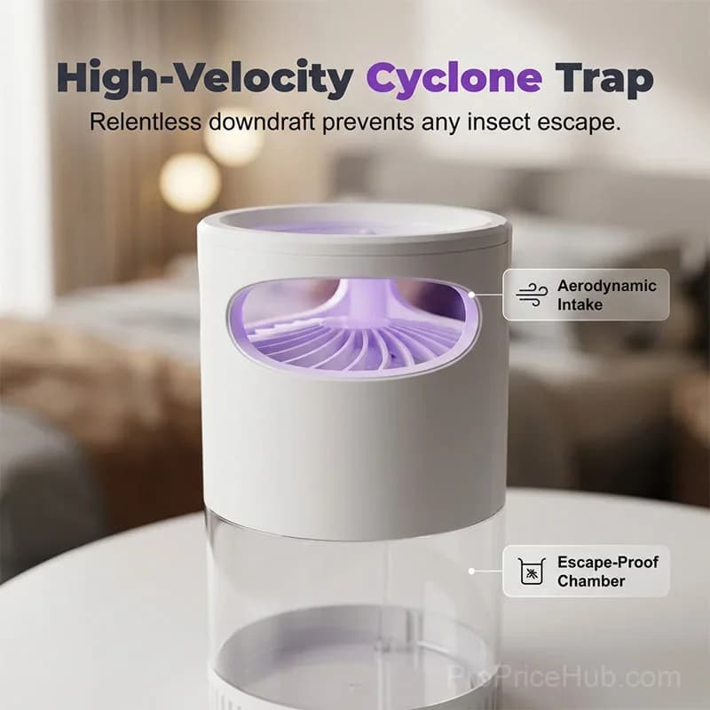 UV Mosquito Killer Lamp – USB, Quiet, Chemical-Free Indoor Trap - View 5