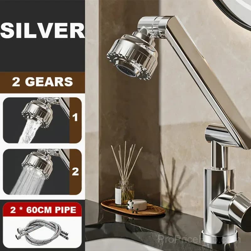 Grey 2-Mode Universal Hot and Cold Faucet Attachment - View 17